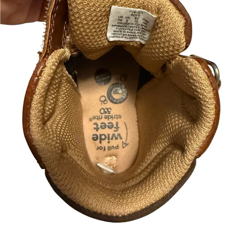 Stride Rite Brown Kids Boots
